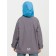 Windbreaker for boys, height 158 ​​cm, gray color