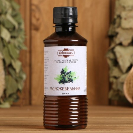 Fragrance for the bath and bath "Juniper", natural, 250 ml., "Dobroparov"-3