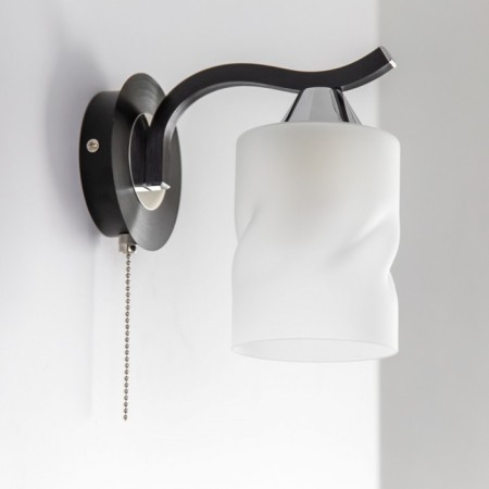 Sconces Citilux "Sierra" CL119411, 10.7x18 cm, 1x75W, e27, black color-2
