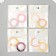 Carabiner Metal "Ring. Insert" mix 3.6x3.6 cm