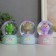Souvenir Polystone Water Ball Light "Happy Beast" MIX 6x6x8.5 cm