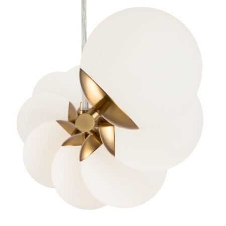 Suspended lamp Freya Fr5199PL-08BS1 Zing, 1040x130x1200 mm, E27, 8x60W, brass color-3