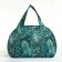 Road bag with lightning, external pocket, sea wave color