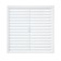 Ventilation grate "Cosmetic" L130, 130 x 130 mm, with a grid, inexhaustible