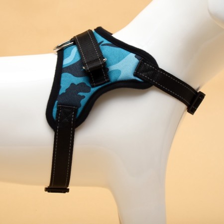 Shleka K7 soft reflective, size m, og 52-66 cm, weight 9.5-17.5 kg, blue khaki-4