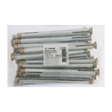 Anker "Tundra" MRD, frame, metal, galvanized, 10x112 mm, 20 pcs-5