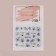 Slider - Bright nail design, packing 6 pcs, blue/yellow/green color