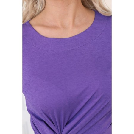 Female dress, size 56, purple color-14