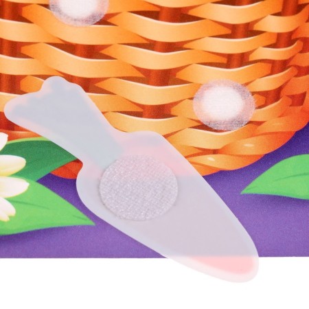 Developing Velcro game. Sorter "Fruits and Vegetables"-2