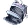 School backpack 38 x 30 x 16 cm, ergonomic back, stavia "flamingo" multicolor/gray