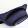 Lightning waist bag, 3 outer pockets, blue color