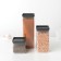 Rectangular container Brabantia Tasty+, dark gray color, 0.7 l