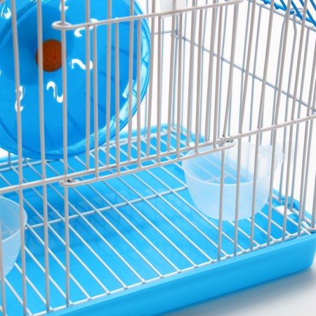 A cage for rodents equipped RT-2C, 23 x 16.5 x 20 SMA, blue (packing 30 pcs)-5