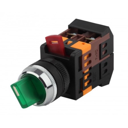 ERA switch BSW10-AC-2-K06E ANS-22-2 2 positions green neon 240V I-0 1Z+1R