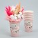 A glass for flowers "Congratulations", 350 ml