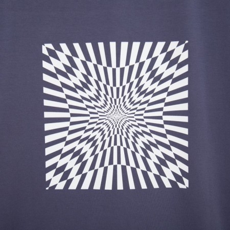Men's T-shirt Minaku "Abstraction" Graphite color, river 56-9