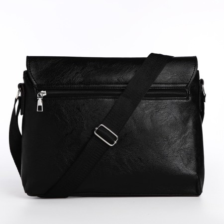 Male bag, black color-3