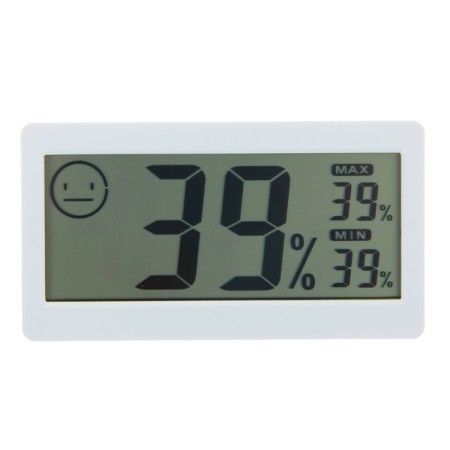 Thermometer Luazon LTR-11, electronic, with a hygrometer, white-2