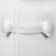 A set of universal locks, 3 pcs., White/transparent color