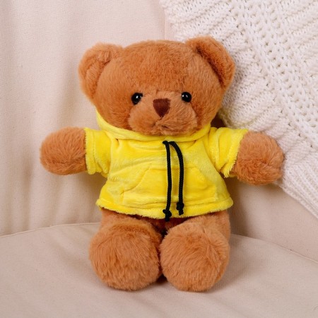 Soft toy "Bear" in a sweatshirt, 28 cm, color mix-3