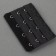 Backfill clip for a bra, 3 rows 4 hooks, 5 × 7.5 cm, 3 pcs, white/beige color/black
