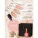 Nail polish gel, set 5 pcs, 10 ml, basic shades