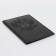 Cover for passport, black color