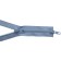 Tractor Lightning T10 (6 mm), two locks, length 70 cm, blue color