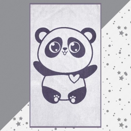 Terry "Ethel" Panda, 70x130 cm, 100% cotton, 420g/m2