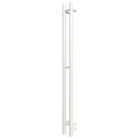 Electric heated towel rail Grois Orso, 110x1200 mm, 3 crossbars, lower rights, white-1