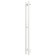 Electric heated towel rail Grois Orso, 110x1200 mm, 3 crossbars, lower rights, white