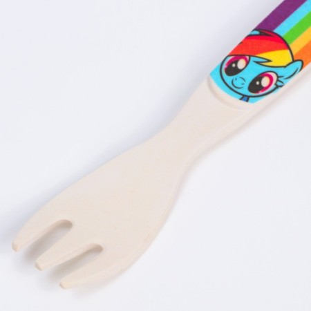 Children's fork, bamboo "Rainbow Dash", My Little Pony-4