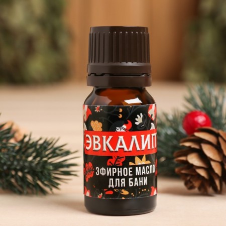 Bath and sauna oil "in the bathhouse and the shower rest" aroma eucalyptus, 10 ml-1