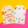 Schildik floristic "sweets", set of 6 pcs., 7 x 5 cm