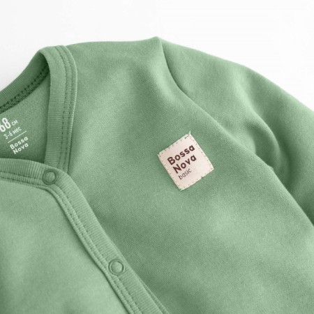 Details for children with closed legs BASIC, height 86 cm, green color-2