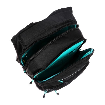 Youth backpack 43 x 31 x 20 cm, Grizzly, ergonomic back, laptop department, black-13