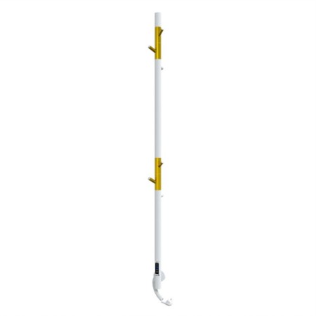 Towel Electric Laris Image, 150x1400 mm, 4 crossbars, univers., White-7