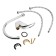 Kitchen mixer Zein Z3103, single -leaf, high spout, chrome
