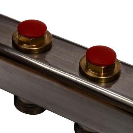 Collector Group Stout SMS 0912 000008, 1 "x3/4", 8 outputs, without consumables, stainless steel steel-6
