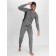 Male thermal underwear, size 48-50, gray color