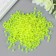 Beads for creativity plastic "Yellow mother of pearl" set 20 g d = 0.4 cm