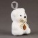 A toy of foam "Bear" with a medal, 10 cm