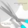 Clothing scissors, 23.7 cm, turquoise color