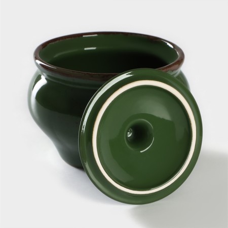 Porcelain panto Verde baking pot, 500 ml-2