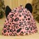 Bath cap with children's applique "Pink leopard"