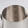 A glass of measured stainless steel 350 ml 8x8.7 cm