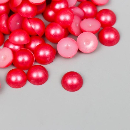 Set for creativity Half of the pearl color d = 0.8 cm 20 g, mix-1