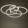 Findy lamp 3xled 160W Black 80x80x16 cm Bayerlux