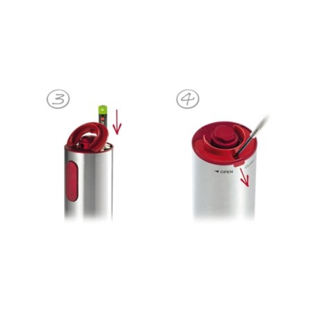 Coroner electric Tescoma uno vino, with a foil knife and backlight-2