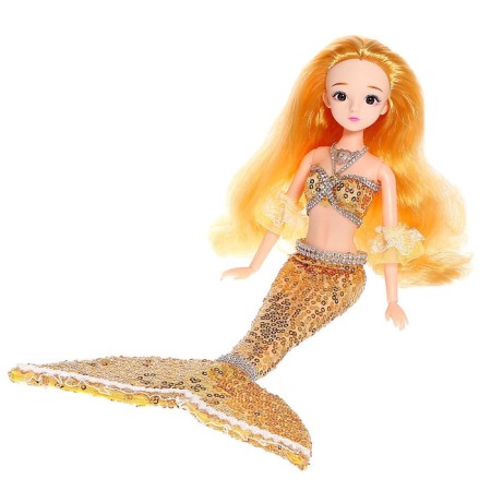 Doll Fairy -tale hinge "Magic Mermaid", sound, light-3
